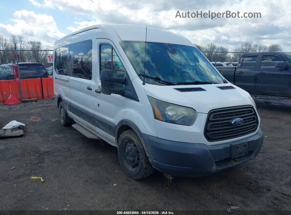 1FBAX2CM3GKA60772 2016 FORD TRANSIT-350 White Передня права чверть