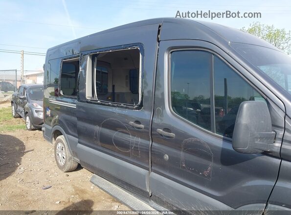 1FBAX2CM3HKA18605 2017 FORD TRANSIT-350 Gray Vista frontal