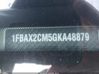 2016 Ford Transit-350 Xl White vin: 1FBAX2CM5GKA48879