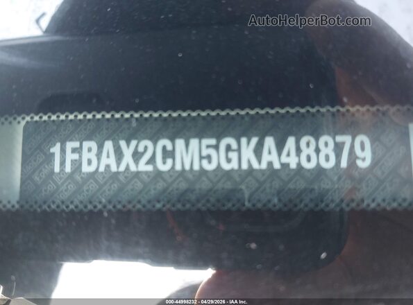 1FBAX2CM5GKA48879 2016 FORD TRANSIT-350 White ძრავის განყოფილების ხედი