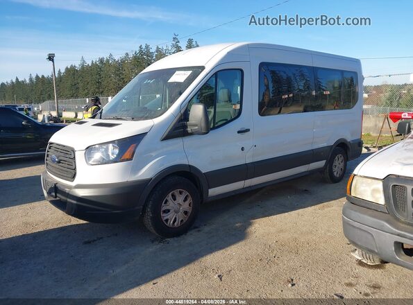 1FBAX2CM9KKA74037 2019 FORD TRANSIT-350 Белый Передняя левая четверть