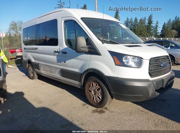 1FBAX2CM9KKA74037 2019 FORD TRANSIT-350 Белый Передняя правая четверть