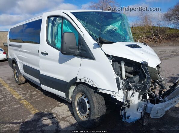1FBAX2Y85MKA90461 2021 FORD PASSENGER White წინა მარჯვენა