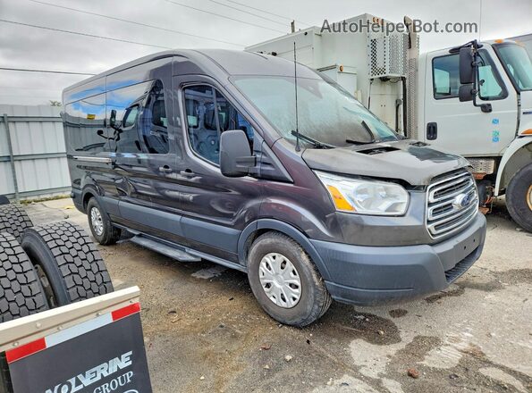 1FBZX2CG6GKA04483 2016 FORD TRANSIT Серый Передняя правая четверть