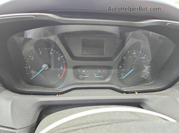 1FBZX2CG6GKA04483 2016 FORD TRANSIT Серый Вид щитка приборов