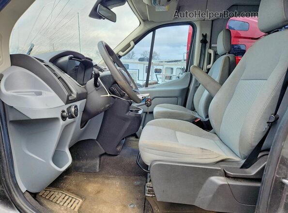 1FBZX2CG6GKA04483 2016 FORD TRANSIT Серый Вид салона спереди