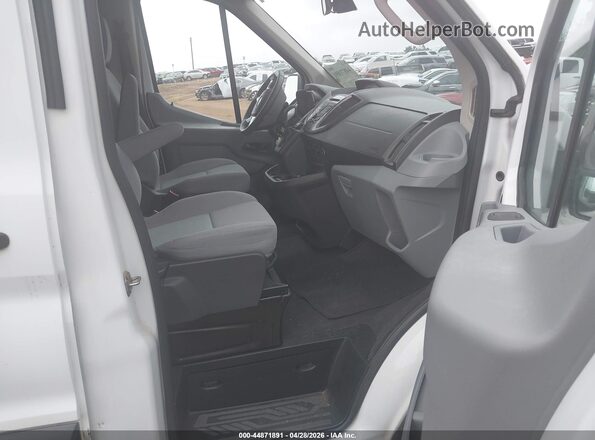 1FBZX2XM0GKB25946 2016 FORD TRANSIT-350 White წინა სალონის ხედი
