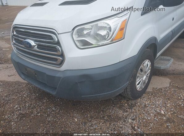 1FBZX2XM0GKB25946 2016 FORD TRANSIT-350 White წინა ხედი