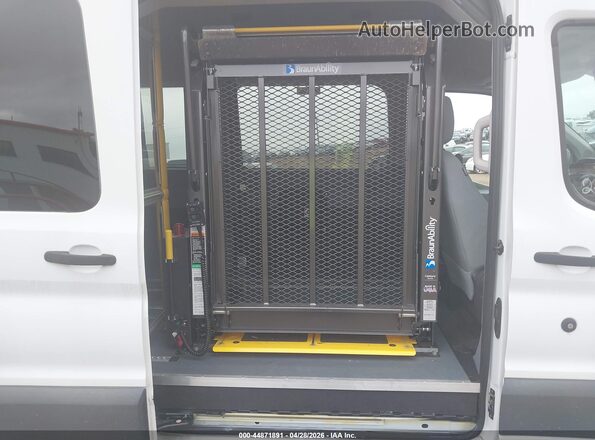 1FBZX2XM0GKB25946 2016 FORD TRANSIT-350 White VIN კოდის სტიკერის ხედი