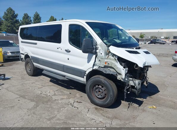 1FBZX2YM2HKB05049 2017 FORD TRANSIT-350 Белый Передняя правая четверть