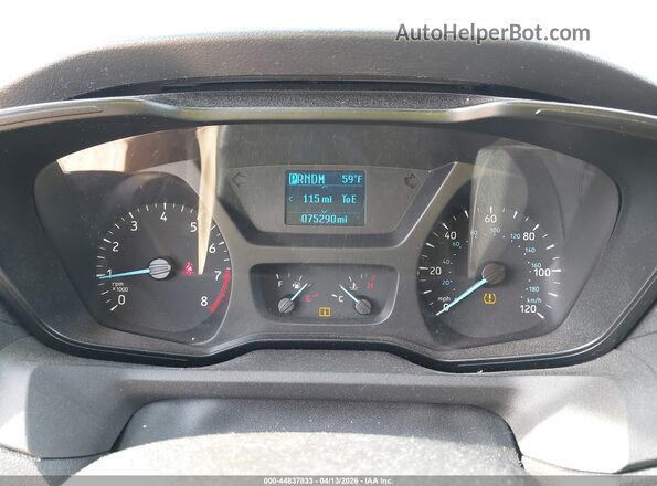 1FBZX2ZM4GKB33769 2016 FORD TRANSIT-350 White Rear seats view