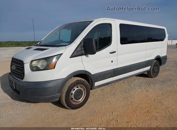 1FBZX2ZM4GKB33769 2016 FORD TRANSIT-350 White Front left