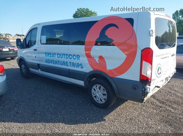 1FBZX2ZM4HKA60579 2017 FORD TRANSIT-350 White Tył lewy