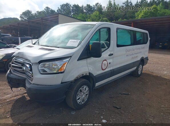 1FBZX2ZM5GKB10338 2016 FORD TRANSIT-350 White Vista tres cuartos delantera izquierda