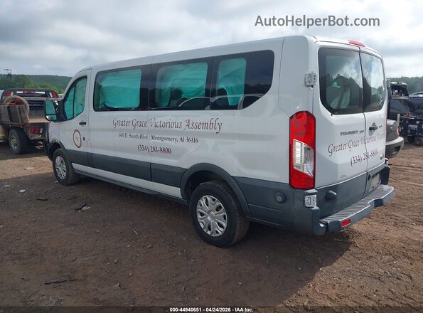 1FBZX2ZM5GKB10338 2016 FORD TRANSIT-350 White Trasero izquierdo