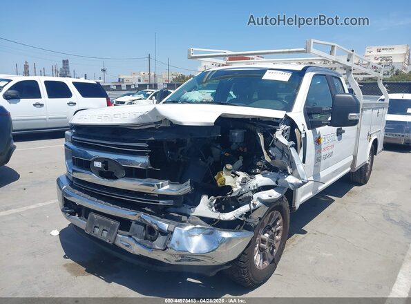 1FD7X2A60LED22522 2020 FORD F-250 White Vista tres cuartos delantera izquierda