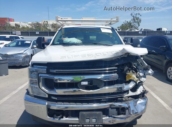 1FD7X2A60LED22522 2020 FORD F-250 White Vista del cuadro de instrumentos
