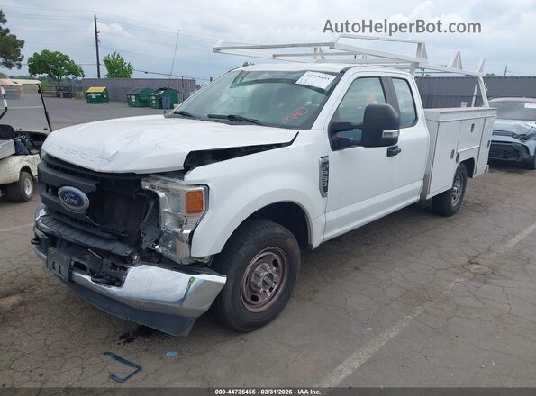 1FD7X2A61LEC90681 2020 FORD F-250 White Vista tres cuartos delantera izquierda