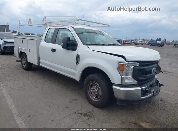 1FD7X2A61LEC90681 2020 FORD F-250 White Delantero derecho
