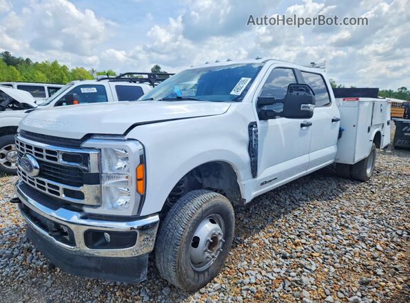 1FD8W3HT4PED67977 2023 FORD F350 White Передня ліва чверть
