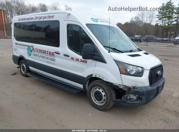 1FDAX2C87PKA36694 2023 FORD PASSENGER White Front right