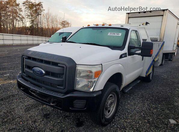1FDBF3F64GEB68009 2016 FORD F350 White Vista tres cuartos delantera izquierda