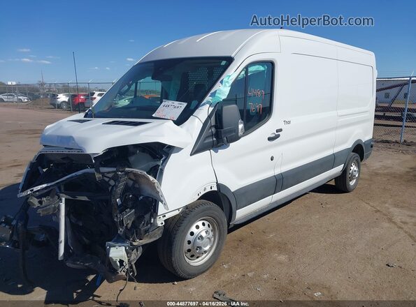 1FDBW2CG8RKA64473 2024 FORD TRANSIT-350 White წინა მარცხენა ხედი სამი მეოთხედიდან