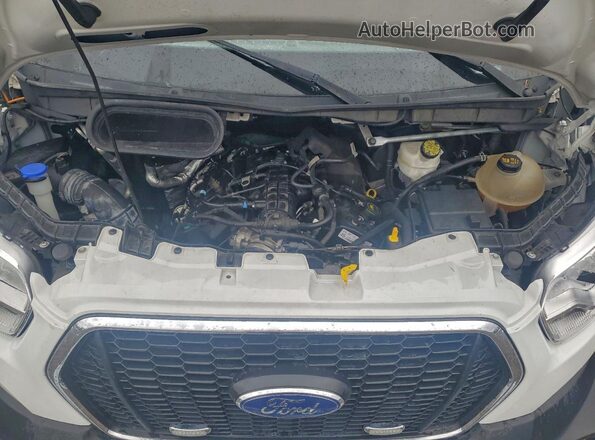 1FDBW2XG7NKA49564 2022 FORD TRANSIT White Widok wnętrza z tyłu