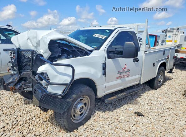 1FDRF3F64MED51405 2021 FORD F350 Белый Передняя левая четверть