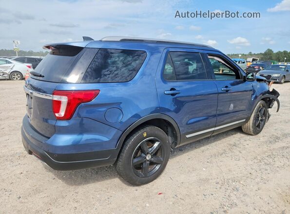 1FM5K7D82KGA07885 2019 FORD FORD EXPLORER Gray Tył prawy
