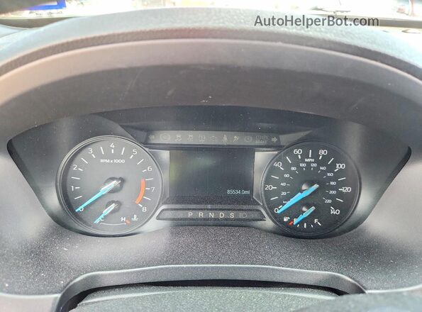1FM5K7D82KGA07885 2019 FORD FORD EXPLORER Gray Widok zestawu wskaźników
