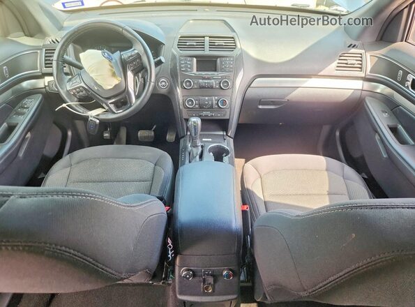 1FM5K7D82KGA07885 2019 FORD FORD EXPLORER Gray Widok deski rozdzielczej
