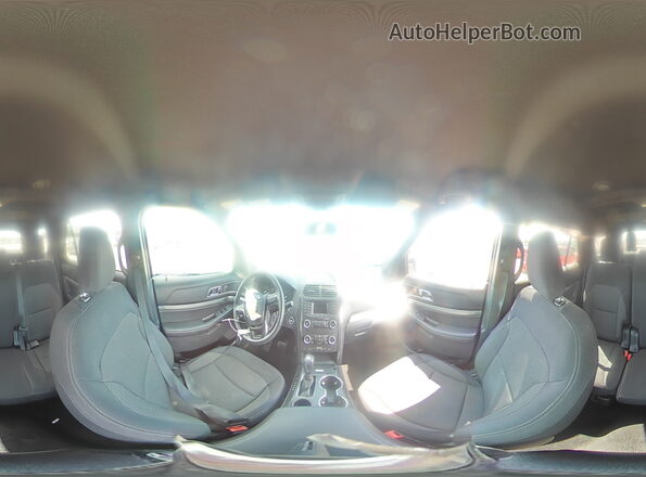 1FM5K7D82KGA07885 2019 FORD FORD EXPLORER Gray Widok wnętrza 360 stopni