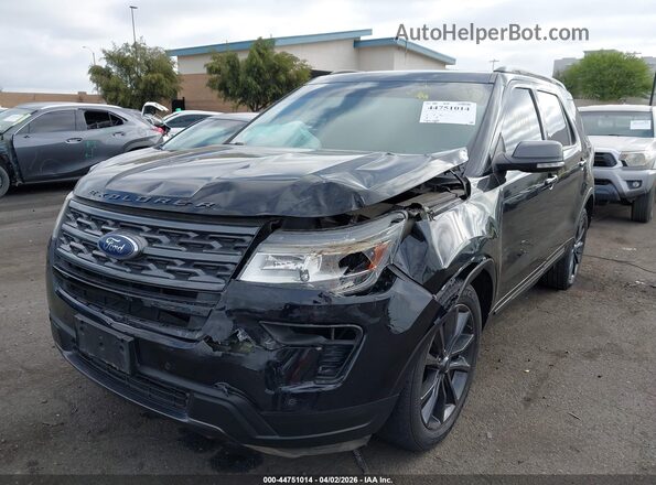 1FM5K7D82KGA52034 2019 FORD FORD EXPLORER Черный Вид спереди
