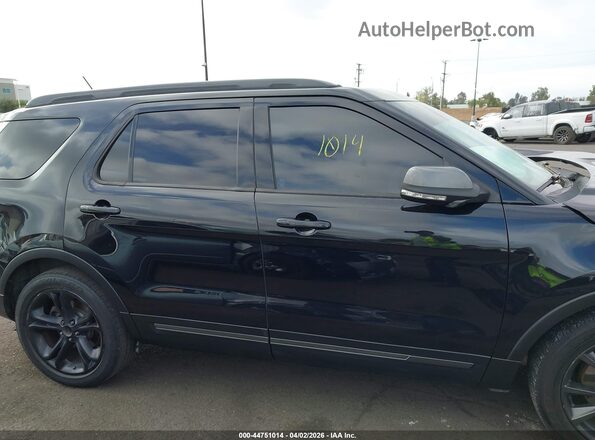 1FM5K7D82KGA52034 2019 FORD FORD EXPLORER Черный Вид задней части салона