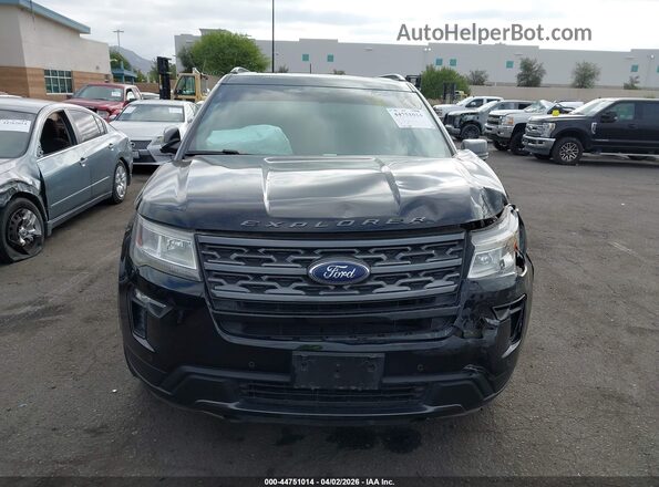 1FM5K7D82KGA52034 2019 FORD FORD EXPLORER Черный Вид щитка приборов