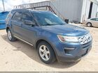 2019 Ford Explorer Xlt Blue vin: 1FM5K7D83KGA08379