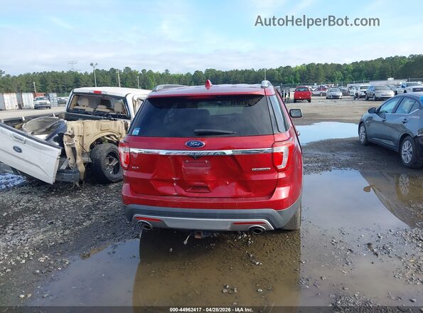 1FM5K7D84GGA99301 2016 FORD FORD EXPLORER Red 