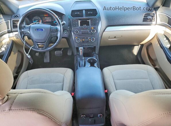 1FM5K7D84GGC87364 2016 FORD FORD EXPLORER Серый Вид панели приборов