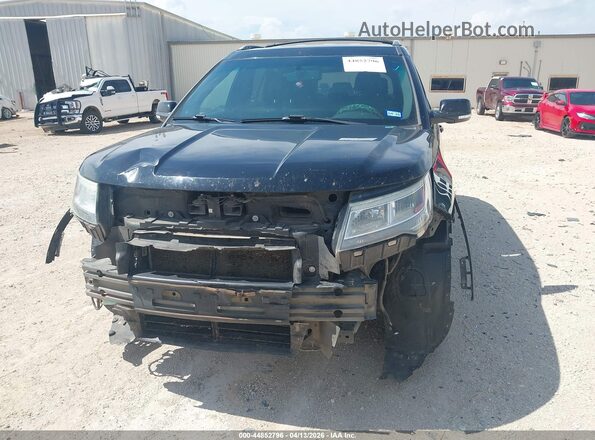 1FM5K7D84GGD35896 2016 FORD FORD EXPLORER Черный Вид спереди
