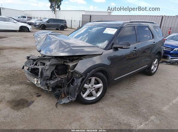 1FM5K7D87GGC87102 2016 FORD FORD EXPLORER Серый Передняя левая четверть