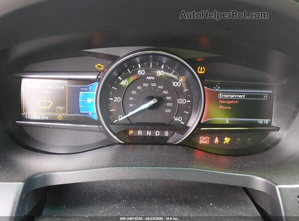 1FM5K7D87GGC87102 2016 FORD FORD EXPLORER Серый Вид задних сидений