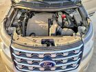 2017 Ford Explor Ltd Желто-коричневый vin: 1FM5K7D87HGD40351