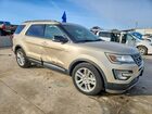 2017 Ford Explor Ltd Желто-коричневый vin: 1FM5K7D87HGD40351