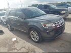 2019 Ford Explorer Xlt Gray vin: 1FM5K7D89KGA39894