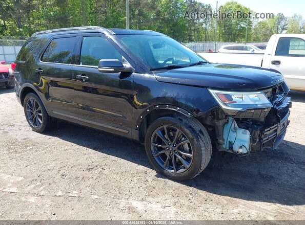 1FM5K7D89KGA39913 2019 FORD FORD EXPLORER Black Przód prawy