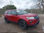 2018 Ford Explorer Xlt Red vin: 1FM5K7DH0JGA34629