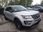 2016 Ford Explorer Xlt Silver vin: 1FM5K7DH5GGC39601
