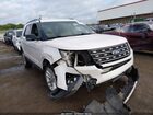 2017 Ford Explorer Xlt White vin: 1FM5K7DHXHGA48483