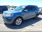 2019 Ford Explorer Limited Синий vin: 1FM5K7F85KGA83100